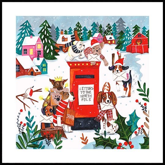 Christmas post Poster