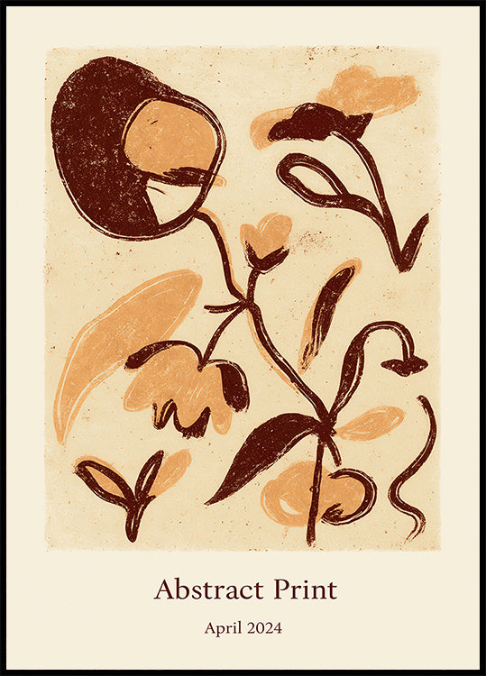 Abstractprint Poster
