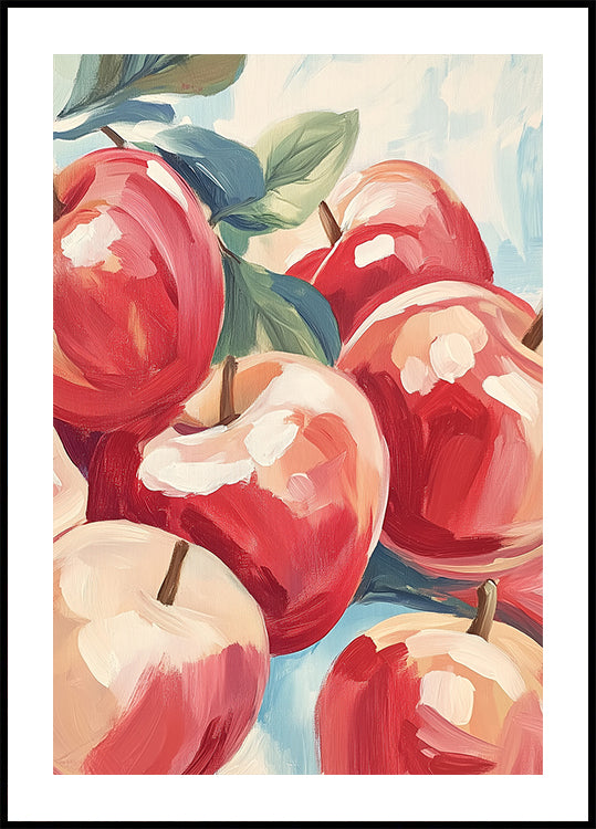 Apples Painting Poster