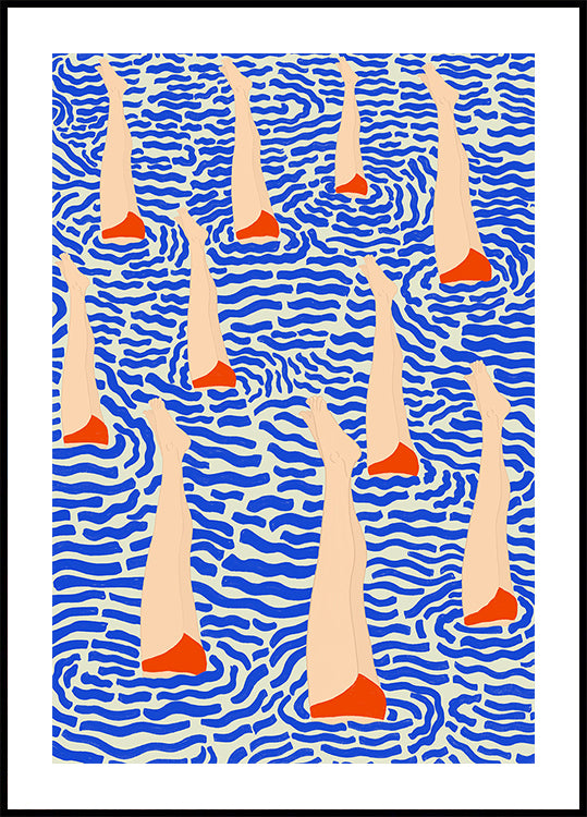 Bañistas Poster