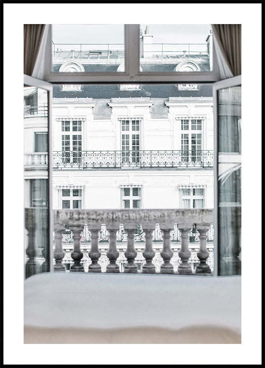 Open Window Paris Poster