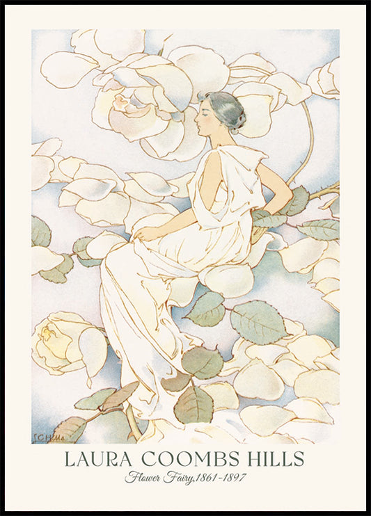 Flower Fairy, Laura Coombs Hills Poster
