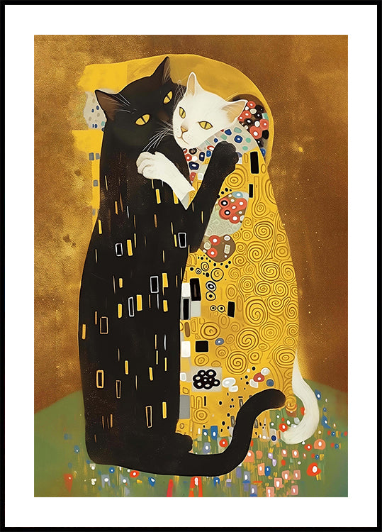 Kitty Klimt Poster