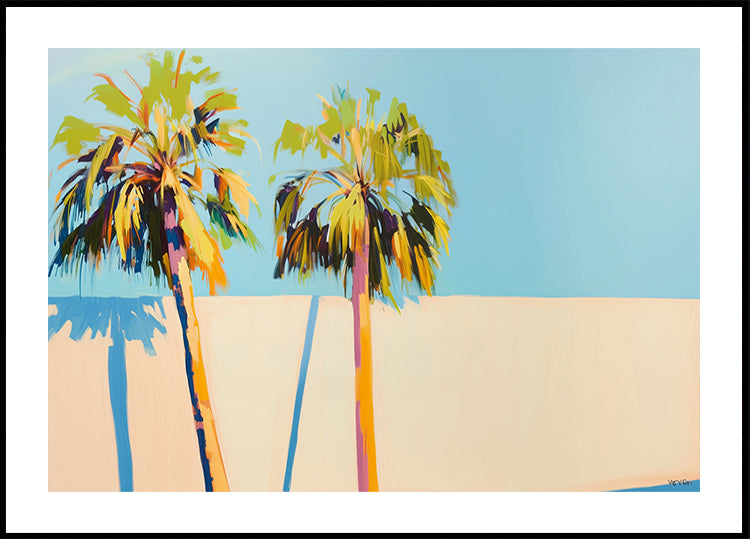 Palm Trees Poster