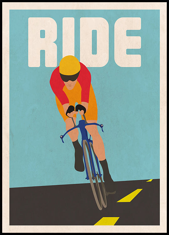 Ride Art Print Poster