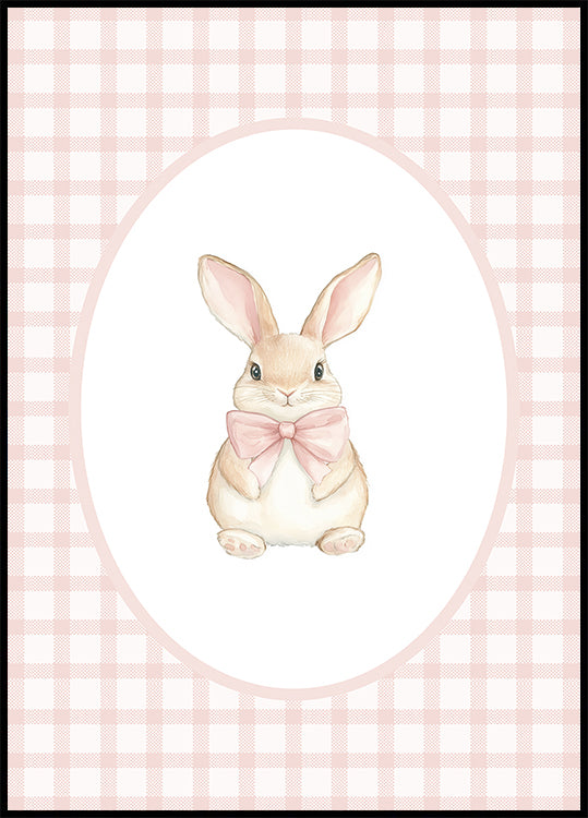 Rabbit Watercolor Poster