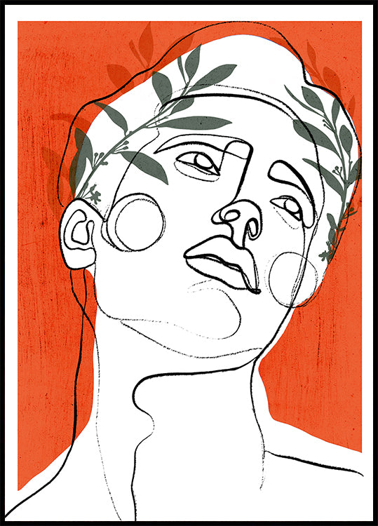 Contemporary Line Poster