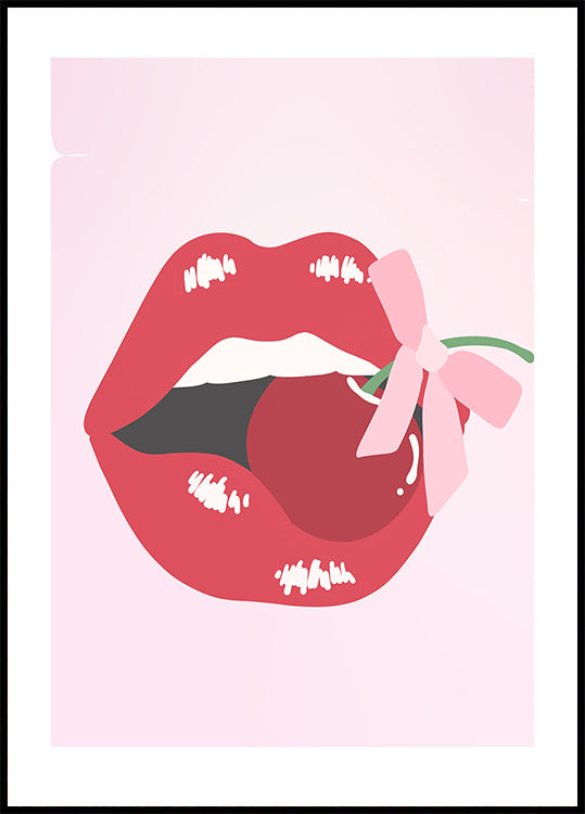Lips Poster