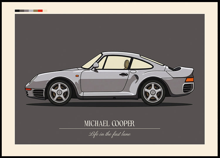 Sport Car Personal 3 Poster