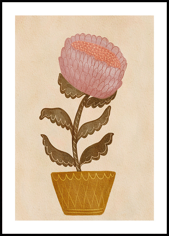 Blossom in a Vase Poster