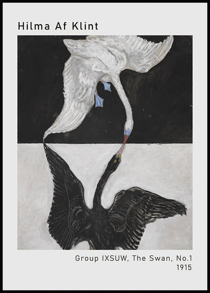 Hilma Af Klint - Group IXSUW, The Swan, No. 1 Poster