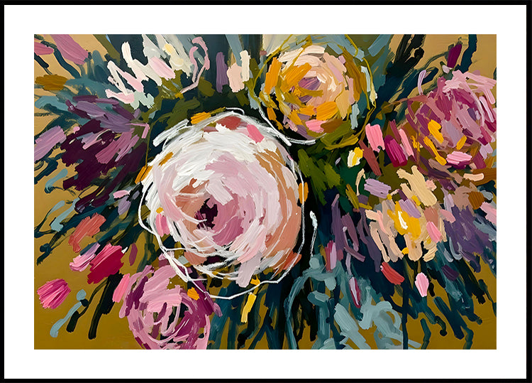 Marigold Bloom Poster