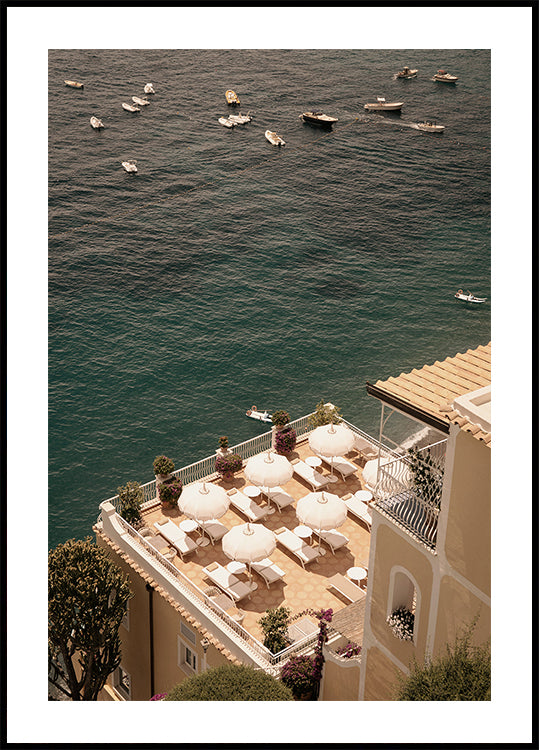 Vintage Amalfi Poster