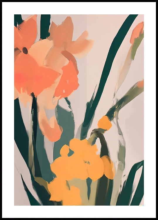 Colorful Flowers Poster