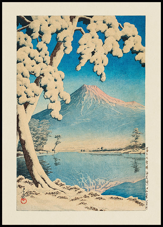 Fuji No Yukibare, Tagonoura (1932) Poster