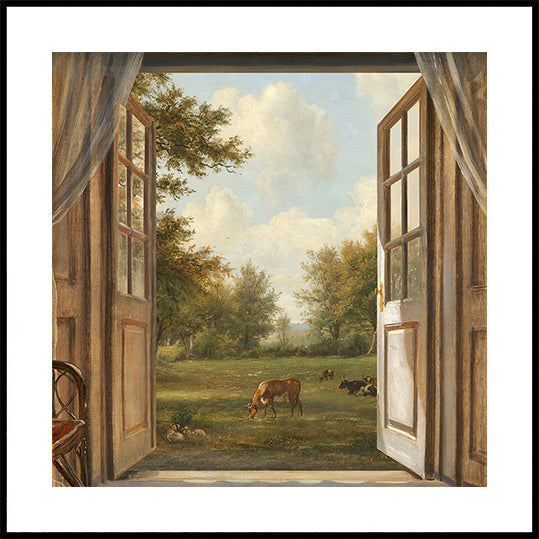 Landscape Near Hilversum Poster