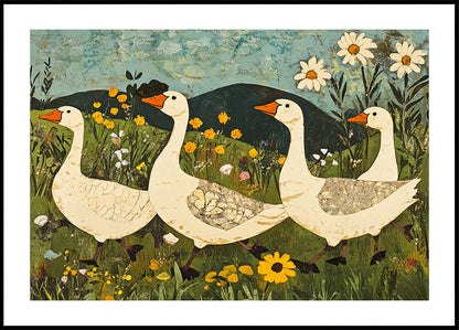 Goose Parade Poster