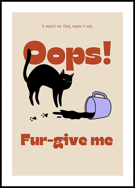 Fur-give me Poster