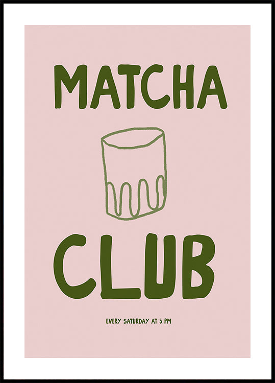 Matcha Gathering Poster