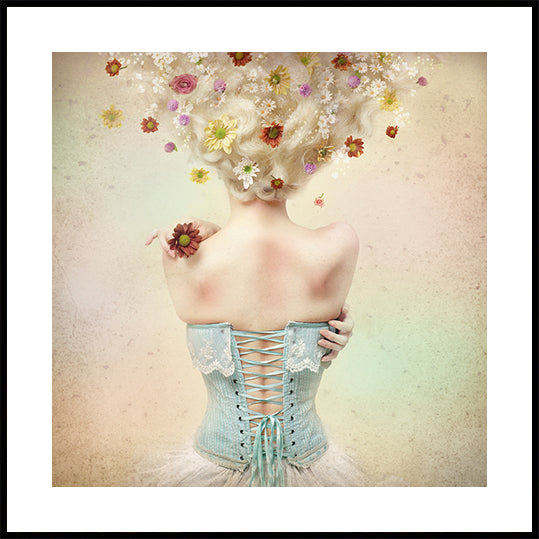 Girl of the flower garden