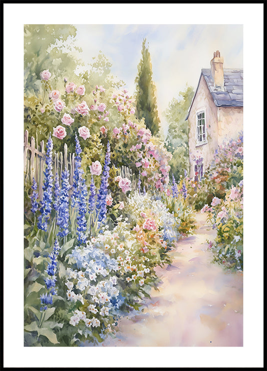 Garden of Blossoms, Children’s Nature Poster