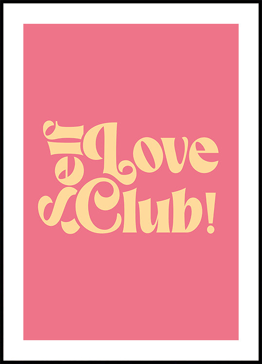 Self Love Club Poster