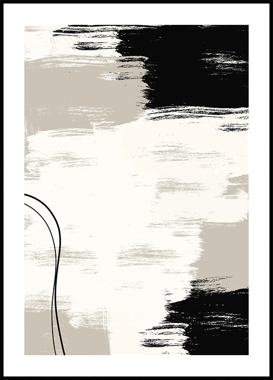Abstract Minimalist Art Design Poster