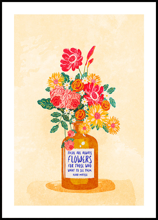 Always flowers Poster