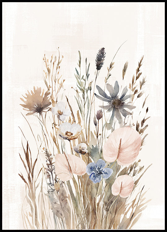 Wild grasses-2 Poster
