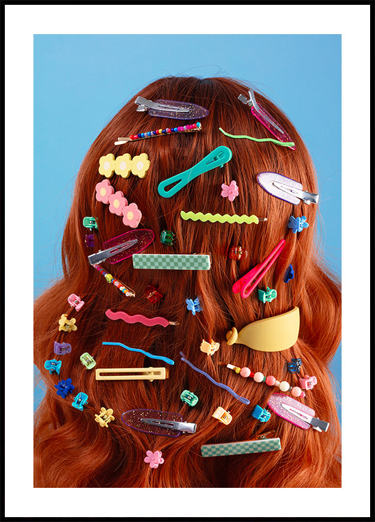 Hair Clip Collection Poster