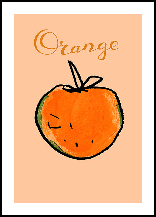 Orange Poster