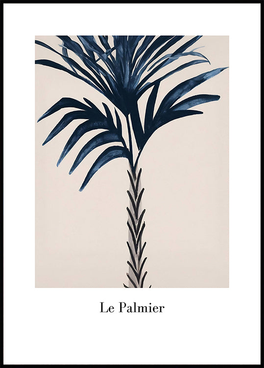 Le Palmier Poster