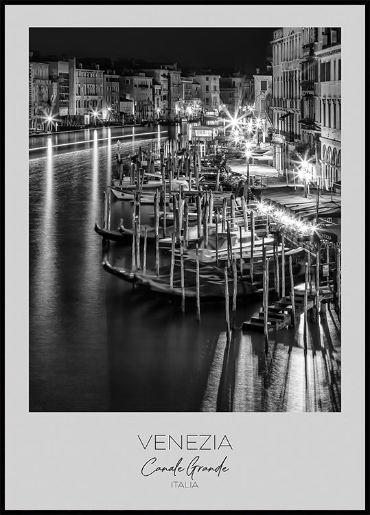 In focus: VENICE View from Rialto Bridge Poster