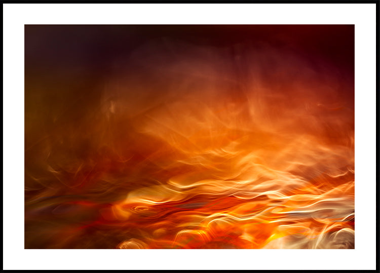 Burning water Poster