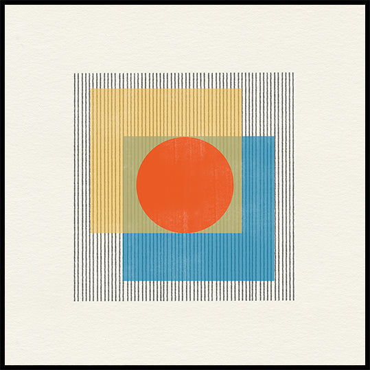 Geometric Harmony Poster