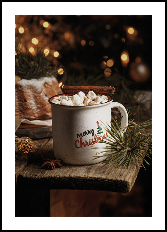 Hot Chocolate with Marshmallow Poster