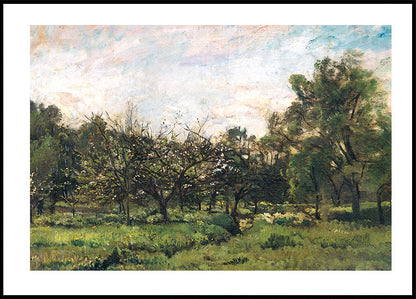 Blooming Orchard Poster