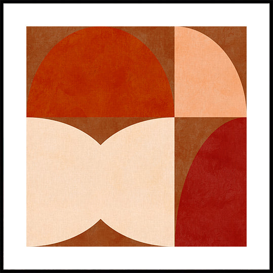 Autumn Mid Century  Earthy 14 Poster