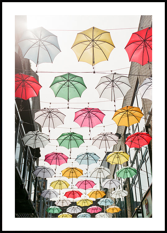 Umbrellas Poster
