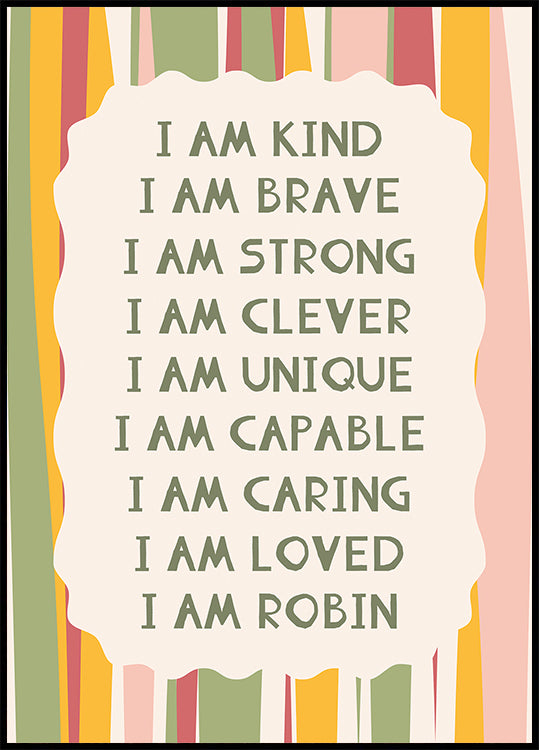 C Personalized Print