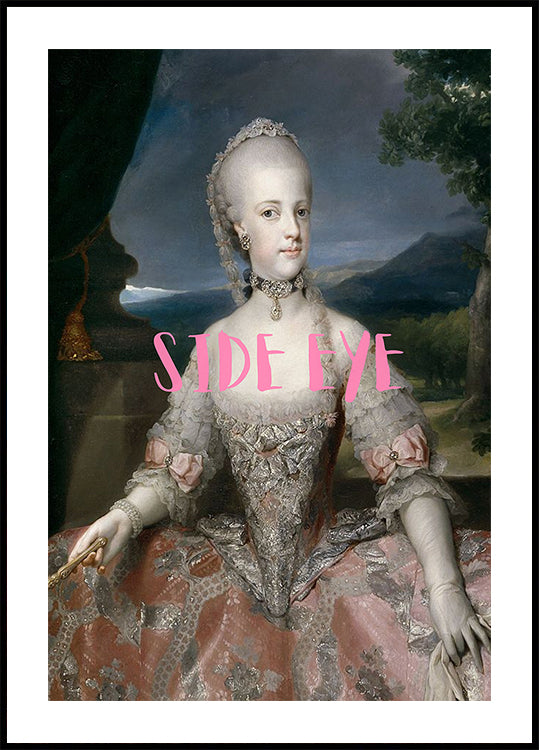 Side Eye Poster