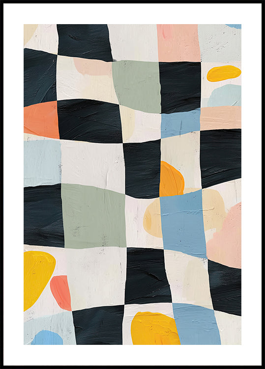 Color Geometry I Poster