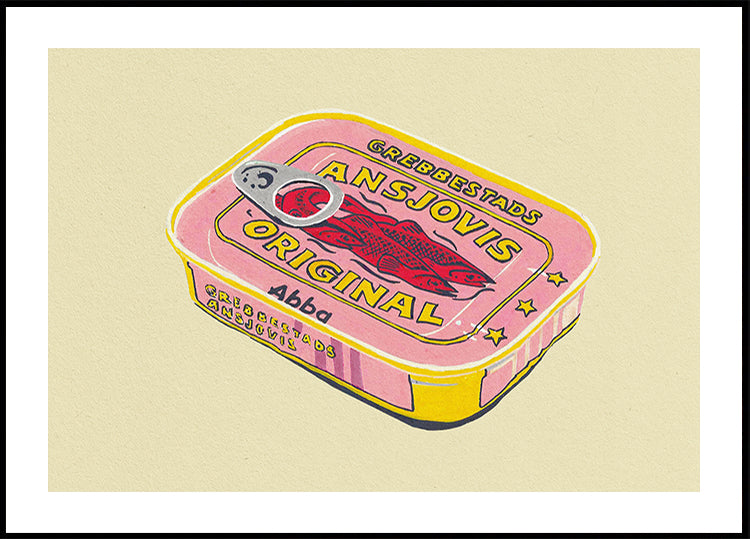 Abba Ansjovis Poster