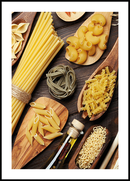 Types of Pasta №1 Poster