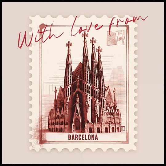 With Love From Barcelona Poster