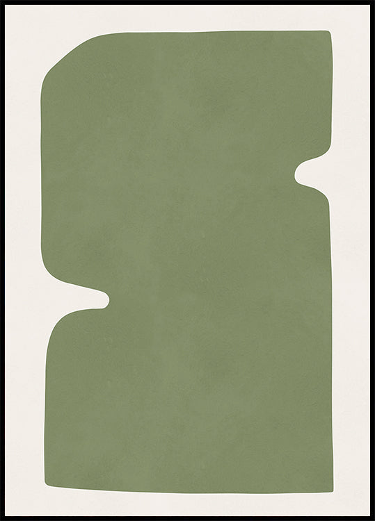 Olive Silhouette Poster