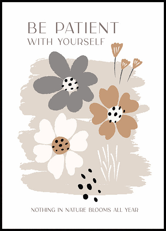 Be Patient With Yourself