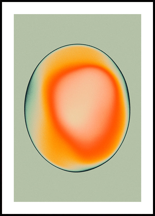 The Abstract Tiger Poster