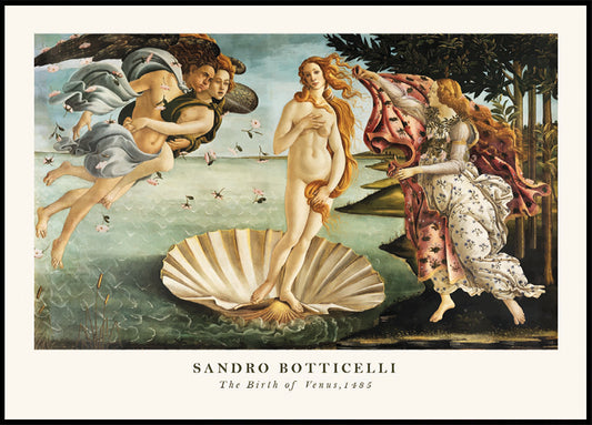 The Birth of Venus Poster