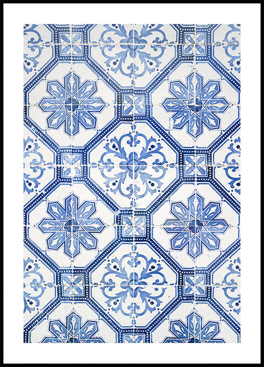 Portugese Azulejos Tiles Poster